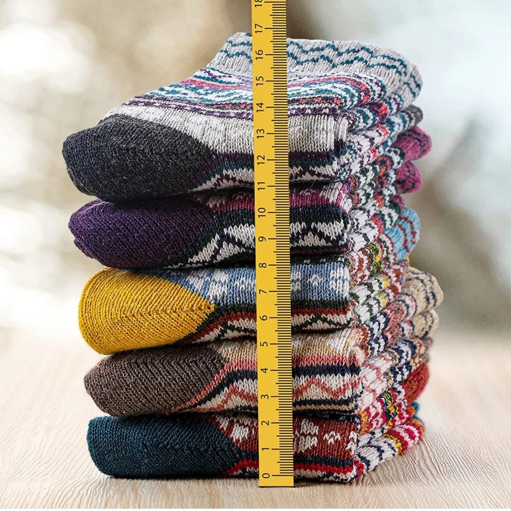 5 Pair Wool Socks NWT - Picture 5 of 8